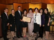 ジャパン・クリエイティブ・センターで生け花展示会－外務大臣表彰記念で