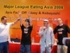 シンガポール初の大食いコンテスト－フードファイター・小林尊さん優勝