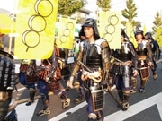 高崎・新町でも戦国コスプレ「神流川合戦」－陸自隊員も参加
