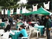 親子でエコバッグ作り－警固公園のカフェでワークショップ