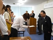 大丸・福岡天神店、食品フロアに41人の食育インストラクター誕生