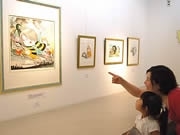 大丸で「水木しげる版画展」－初期の鬼太郎やご当地妖怪も