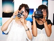 ピンぼけも魅力－大名で「トイカメラ」写真展、愛好2人が企画