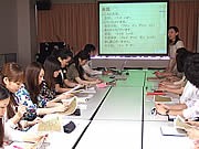 天神各施設のインフォメーション担当者集め中国語講座－サービス向上へ