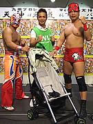 九州プロレス、天神で初の「平日夜」興行－ベビーカー修繕費への寄付も