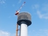 羽田空港新管制塔の建設進む