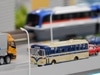 東京モノレールの模型広場では首都高速道路と自動車もリアルに再現されている