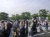 つくば日食観察に1800人