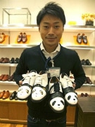 「パンダシューズ」エキュート上野で受注販売－ルー大柴さんも愛用