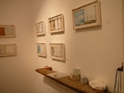 梅田のギャラリー ブックス カフェで高田竹弥さんの個展－約30点展示