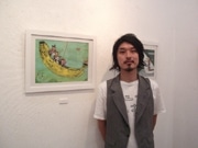 絵本作家・谷口智則さん、西天満で新作個展－ライブペインティングも