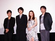 映画「瞬 またたき」舞台あいさつに北川景子さん、岡田将生さん－Kさんの弾き語りも