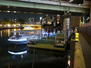 土佐堀川に「北浜テラス特設船着場」－常設に向けた社会実験で