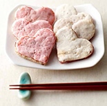 阪神百貨店に「甘くない」バレンタイン商品－ハート型のイカ焼きも