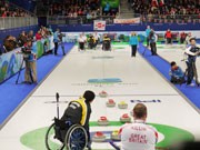 今大会初出場の車いすカーリング日本代表、予選リーグ終え競技への思い語る
