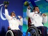 アルペンスキー男子座位では、森井大輝選手が銀、狩野亮選手が銅メダル
