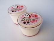 移動販売の「くまちゃんプリン」に「パンダコッタ」が新登場