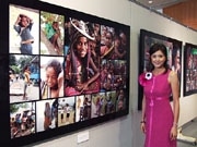 宇部で開催中の写真展に撮影者・藤原紀香さん－講演会も