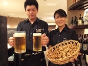 生ビール1リットル「男前ジョッキ」－山口グランドホテルに登場