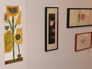 はり絵作家・藤井蓮さん、宇部の画廊「ギャラクシーふくなが」で個展