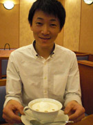 宇部のカフェで「コーヒーぜんざい」－異色の組み合わせ話題に