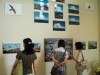 「G展」で展示しているカメラマンで写真家の迫田雅彦さんの作品