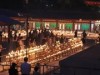 四天王寺で「万灯供養法要」始まる-ろうそく1万本に灯がともる