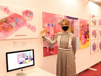 あべのハルカスで「大阪芸術大学グループ卒業制作選抜展」 45作品を展示
