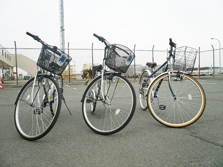 三沢空港に「空チャリ」-レンタルサイクルサービス みんなの空港新聞