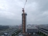 羽田空港で新管制塔の建設進む-ほぼ現行「塔」超える高さに