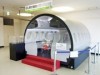 MRJ Mockup at Nagoya Airport Observation Deck - Cabin from Early Stage of Development