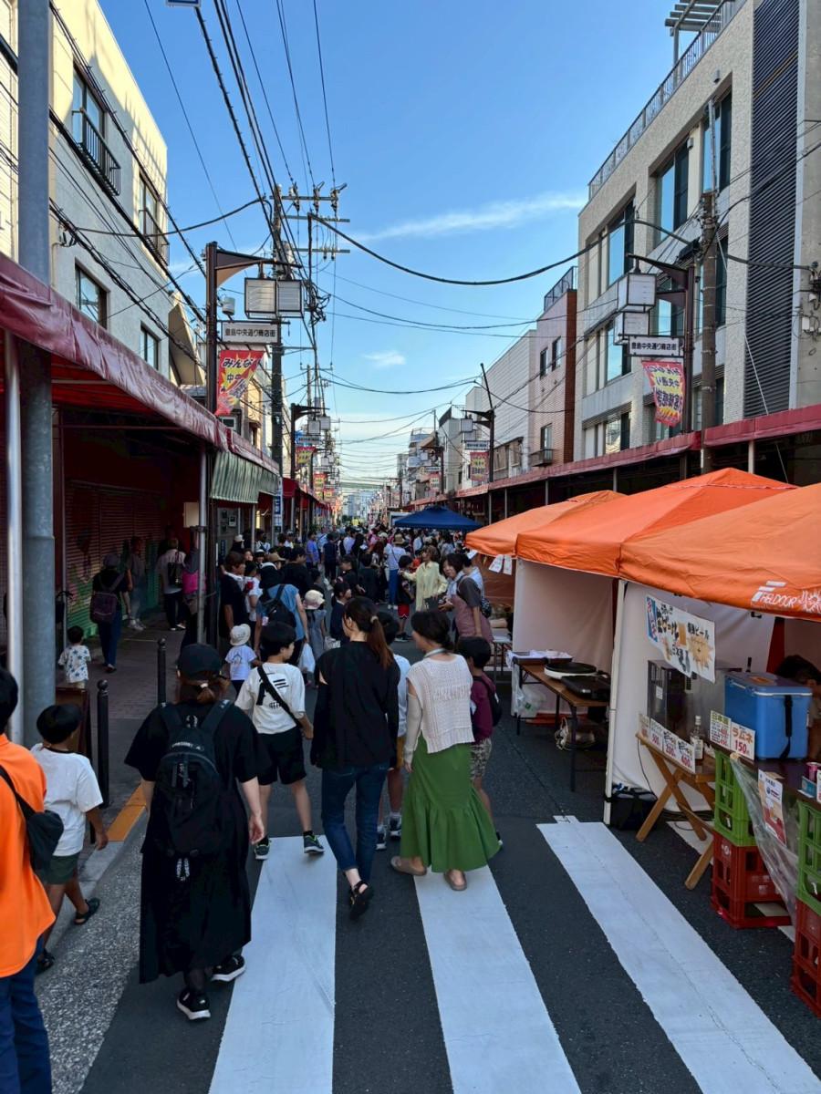 地域住民でにぎわう当日の様子