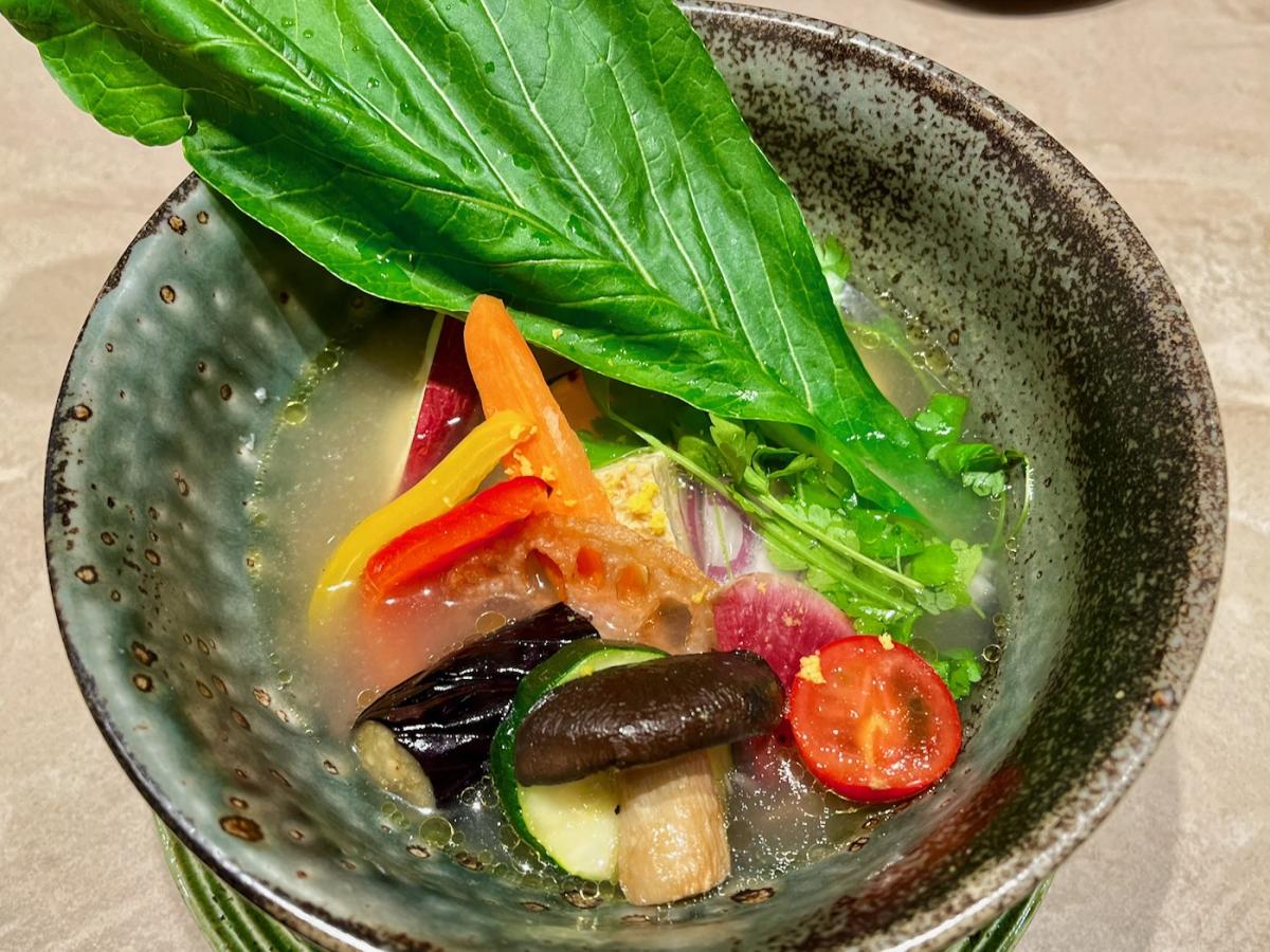 「お野菜と塩麹のらーめん」