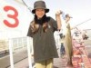 尼崎の魚つり公園で釣りガールイベント 大物狙い真剣勝負