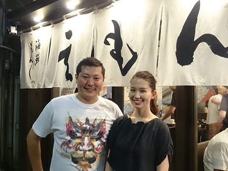 社長の加納史敏さんと絵里奈さん