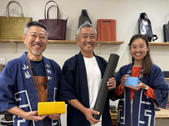 浅草・花やしき裏に革財布店「浅草ウォレテリアYAMATOU」　製作体験も