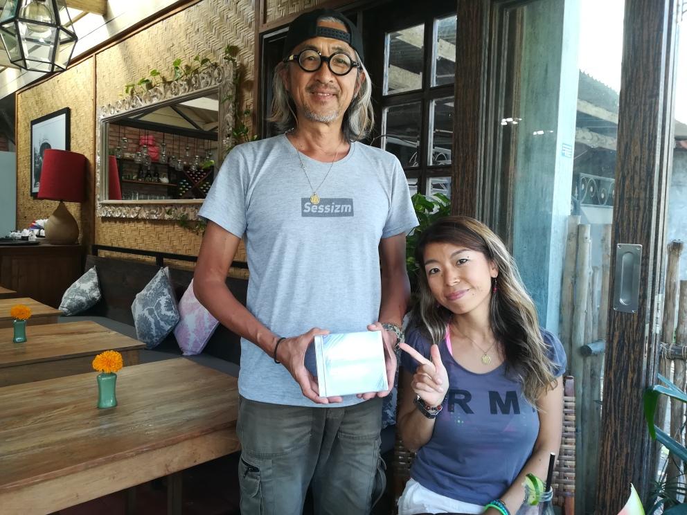 tomocaさんと夫のBuntaro Katoさん