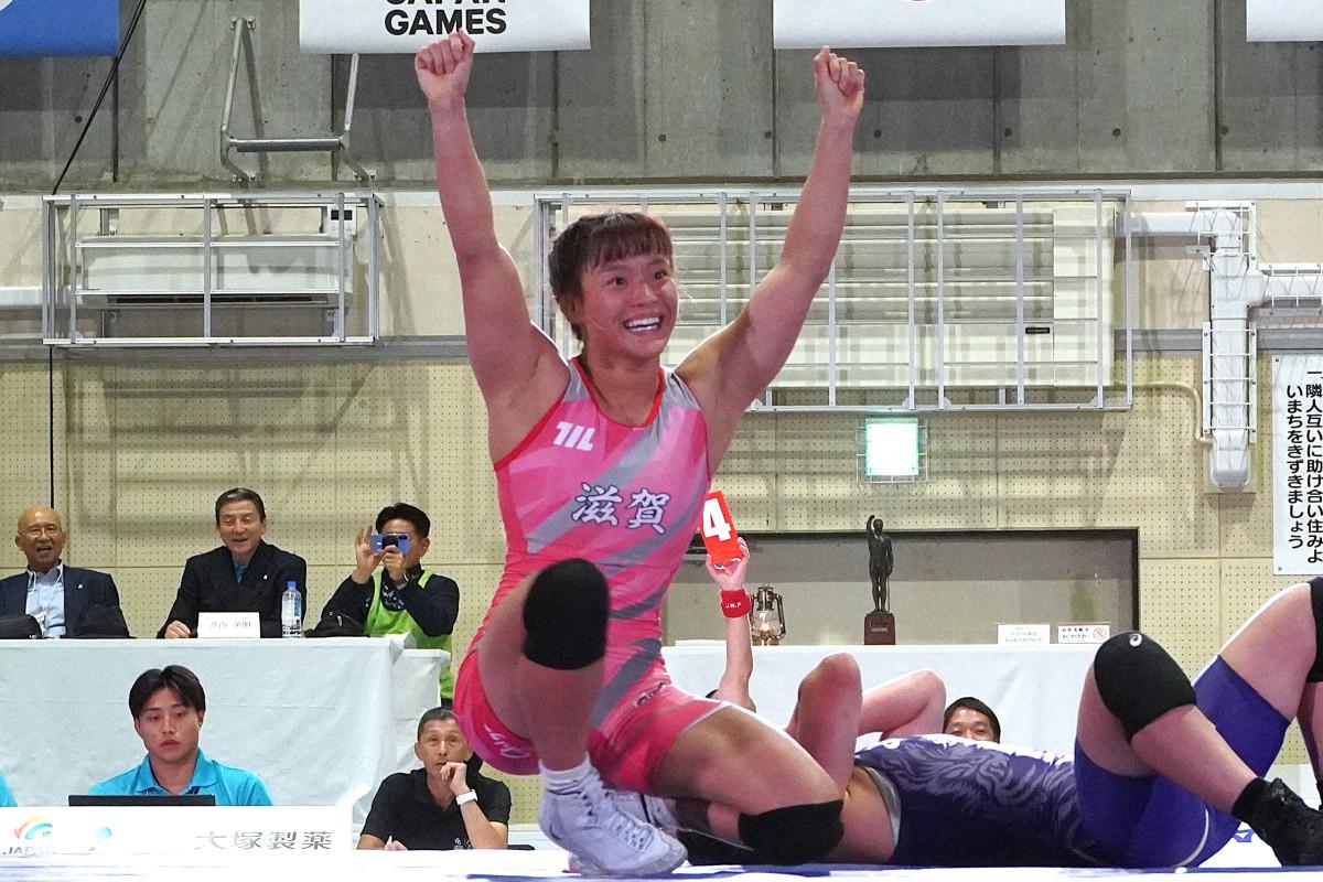 終了間際に逆転し優勝した屶網選手