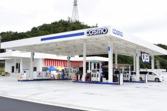 湖南市に避難所機能のガソリンスタンド 災害時にライフラインを確保