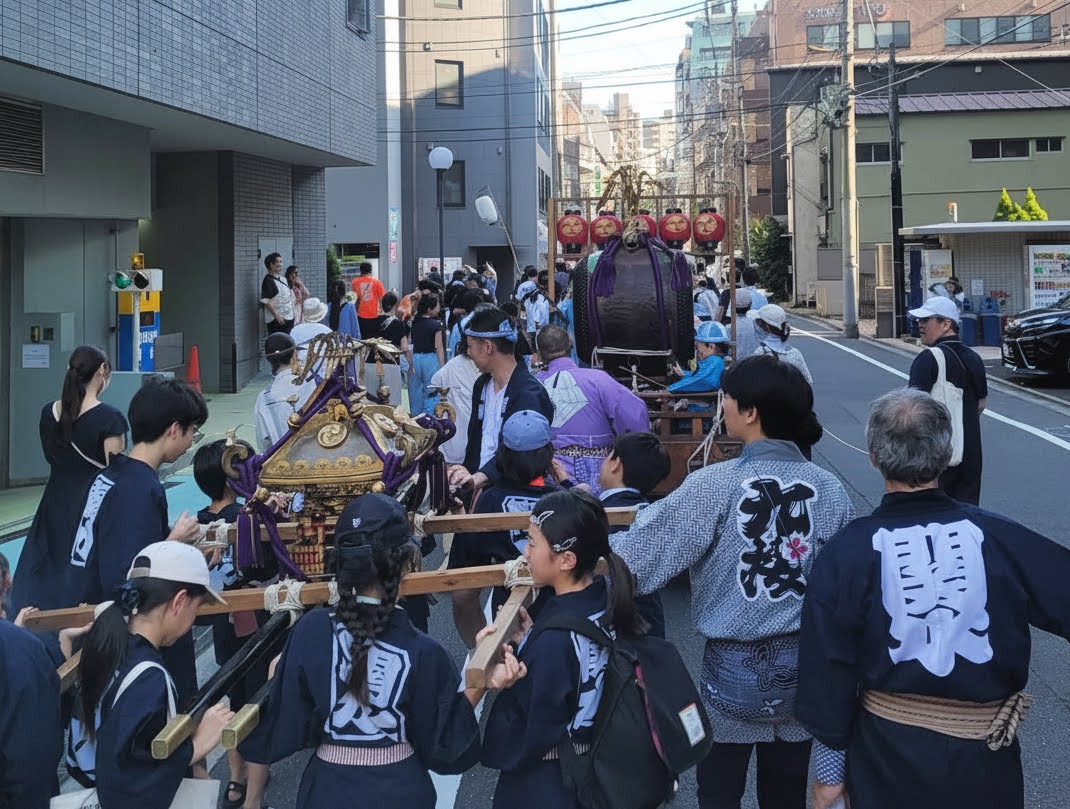 「正八幡神社例祭」の様子