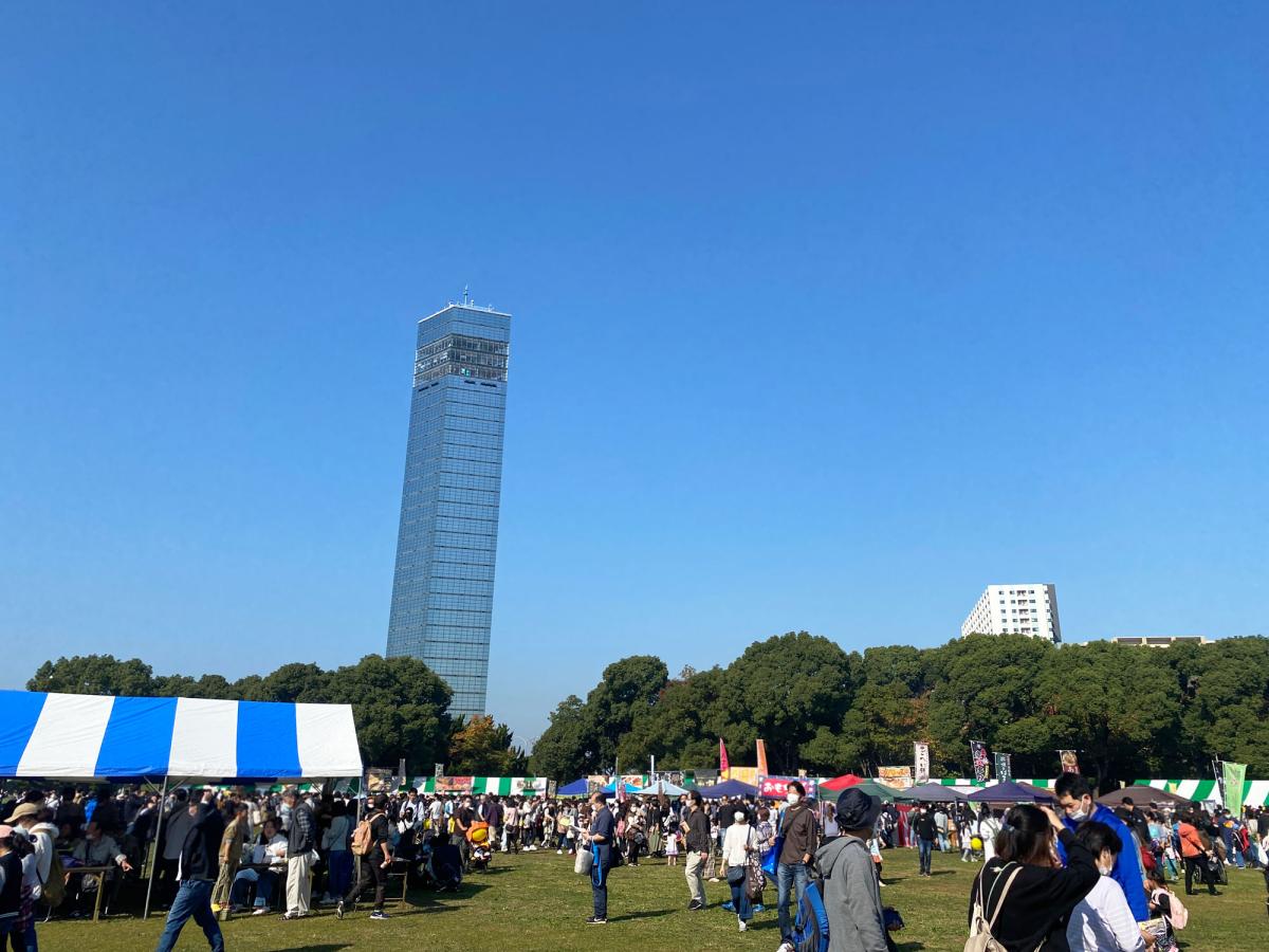 にぎわう「千葉湊大漁まつり」の会場（過去開催の様子）