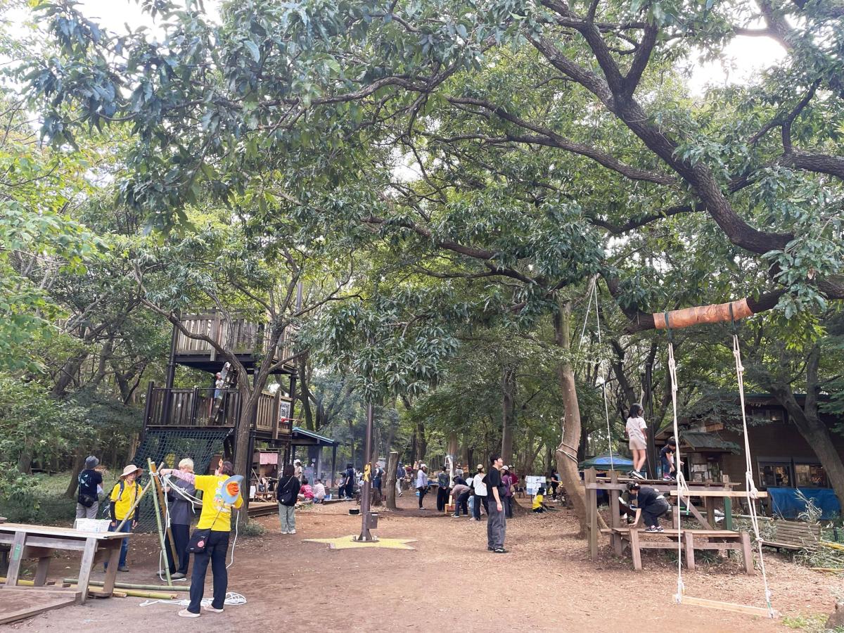 会場となる子どもたちの森公園