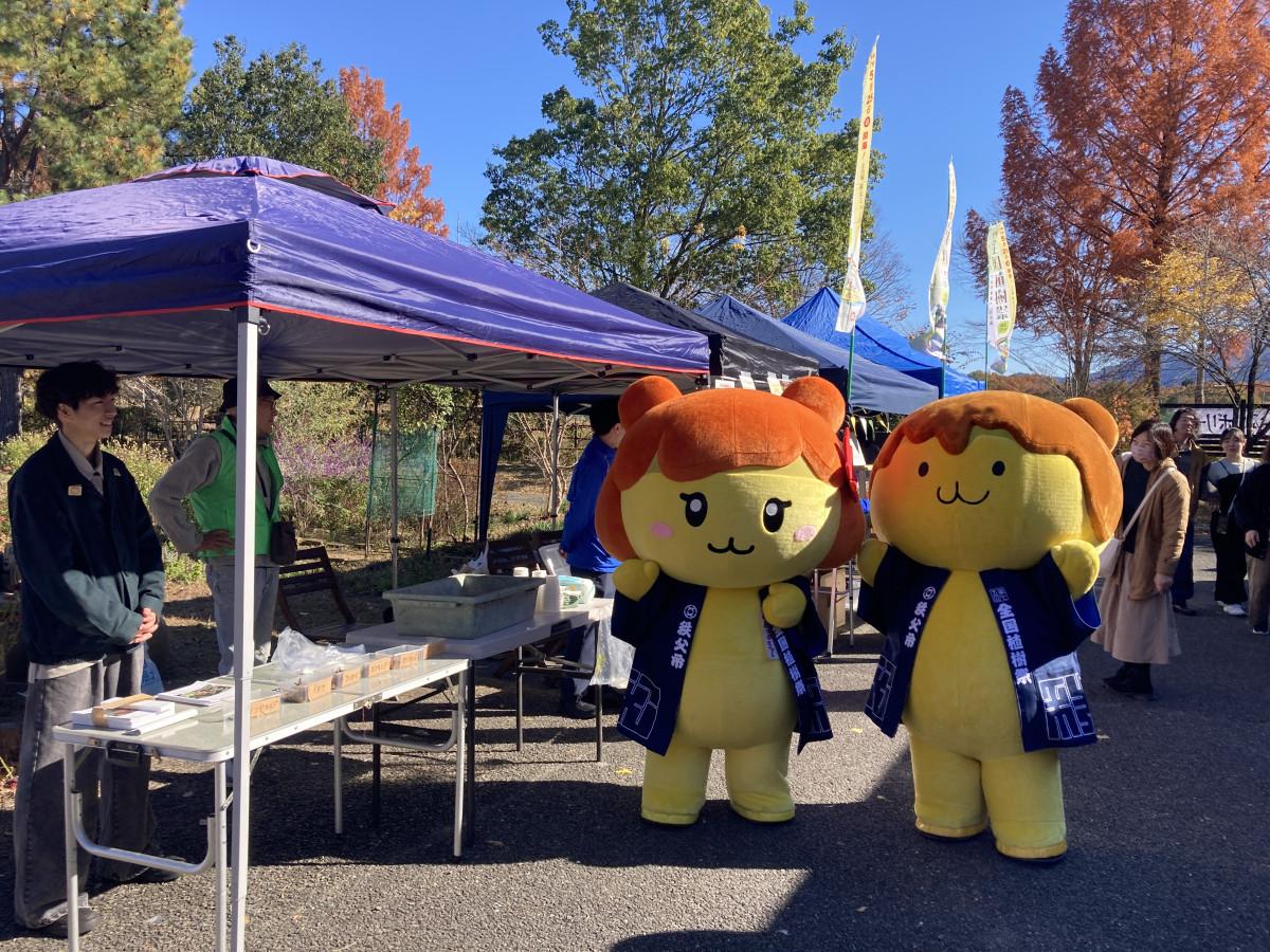 ポテくまくんとぷめるちゃんも登場した