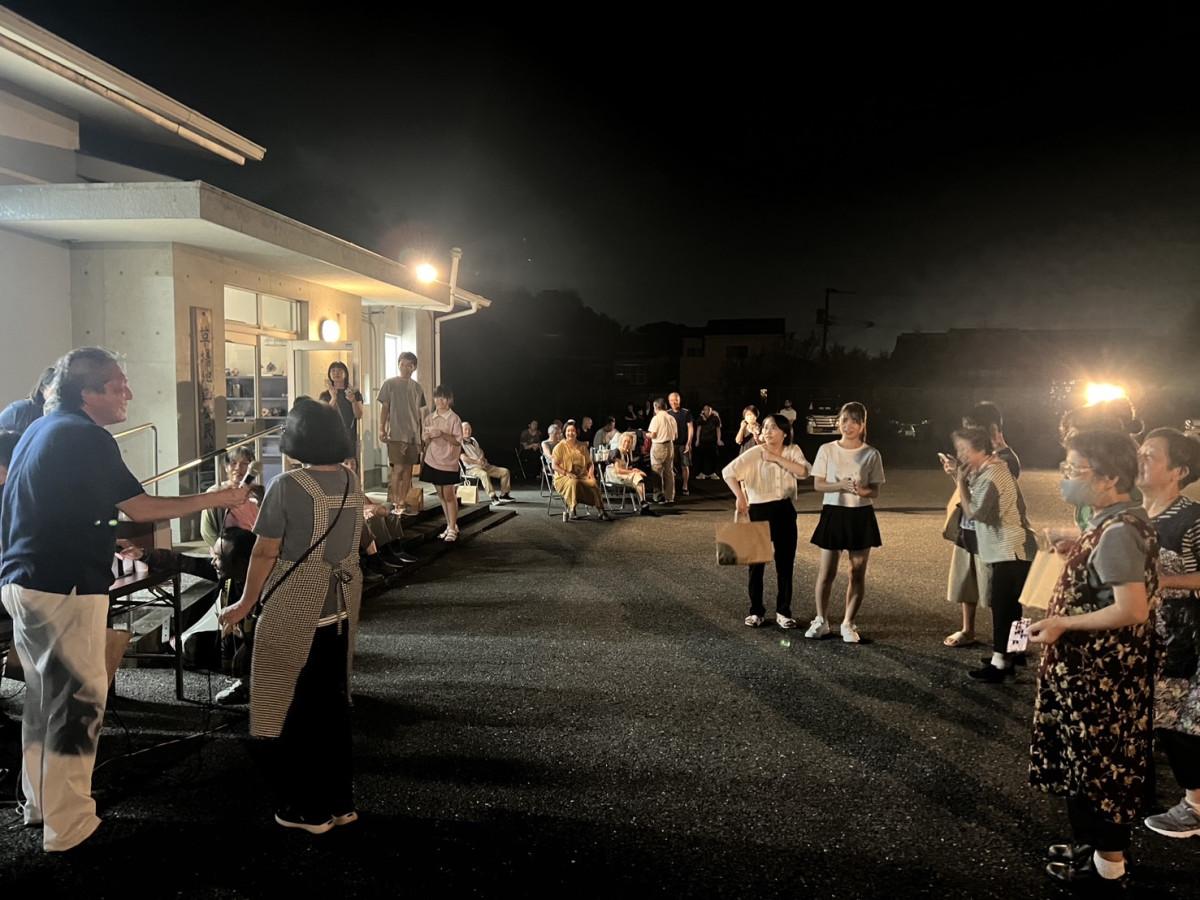 1723年に始まったといわれる神事は住民たちの交流の場になっている
