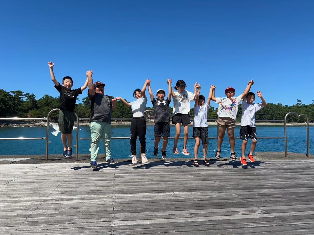 去年のキャンプの様子＝赤村で小学生向けの体験キャンプ（写真提供＝KIZUNA WILD CAMP実行委員会）