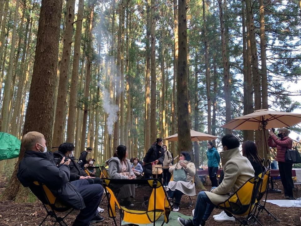 森林浴イメージ（写真提供＝嘉麻スタイル）