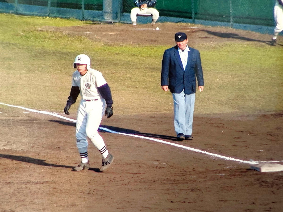 写真：高校生活は野球一色