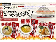 調布・柴崎の「みのや」、カップラーメンに－ヤフーのラーメン人気投票、準優勝で