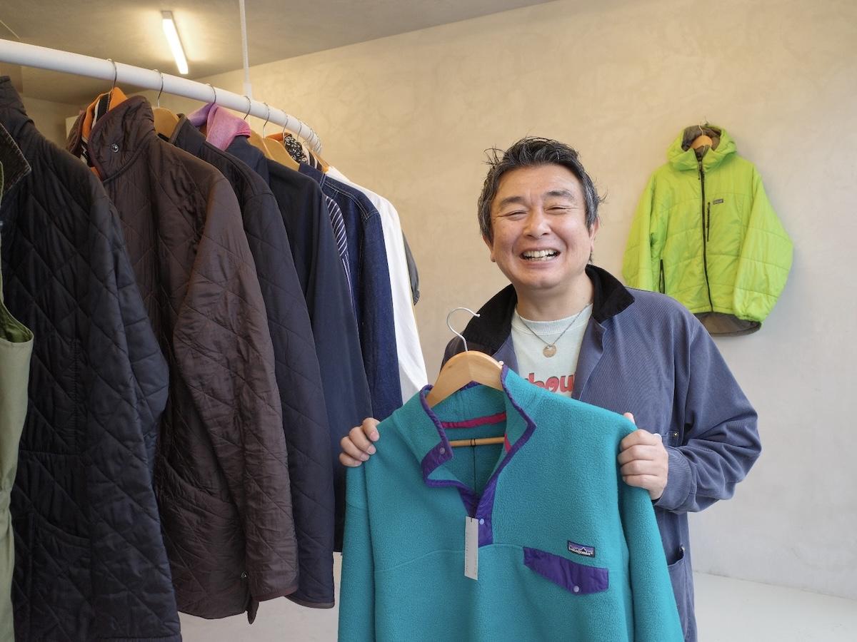 「古着屋ノンフィクション」店主の田口真道さん