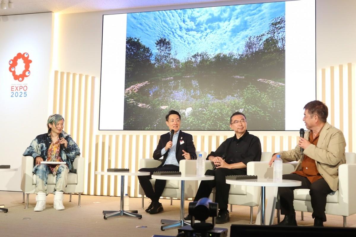 大阪・関西万博でトークイベント 横山市長らが閉幕後の「レガシー」語る